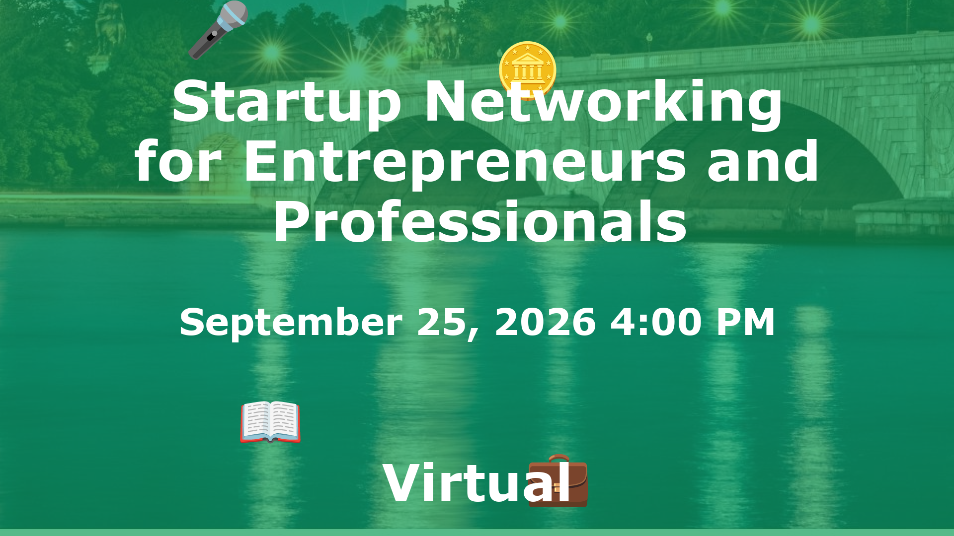 Startup Networking for Entrepreneurs and Professionals event image